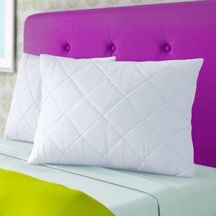 V shaped clearance quilted pillow protector